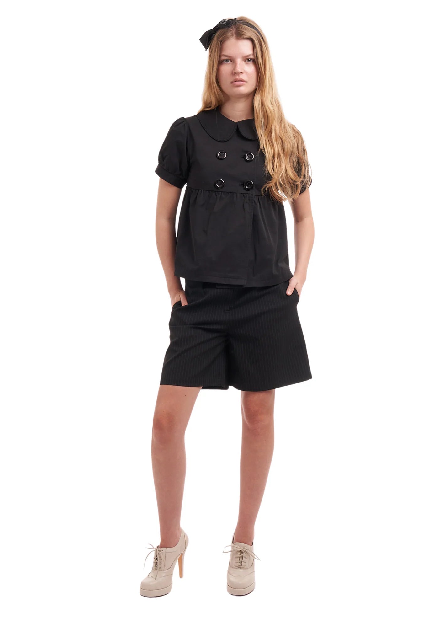 Nii Hai The London Suit Shorts Black