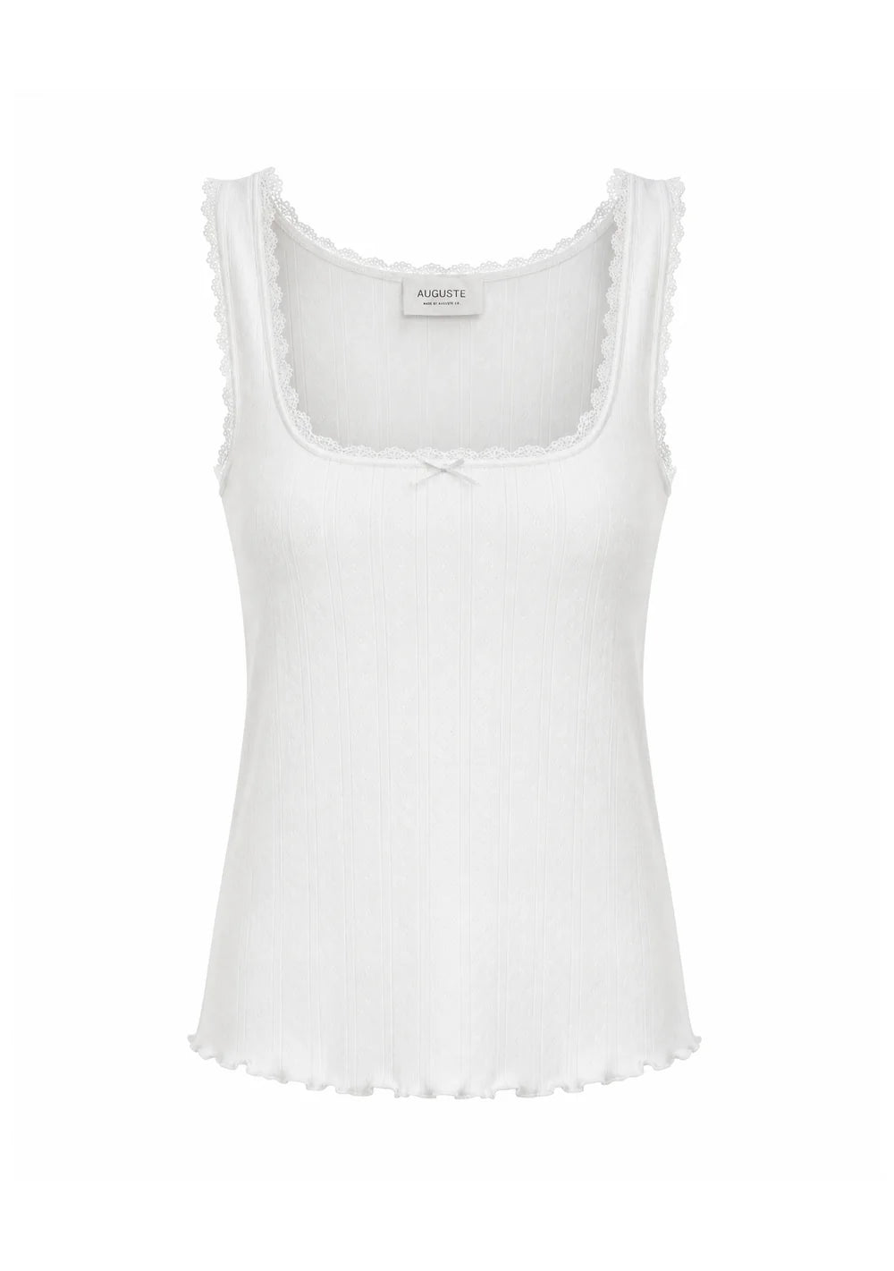 Auguste Mazie Tank Ivory