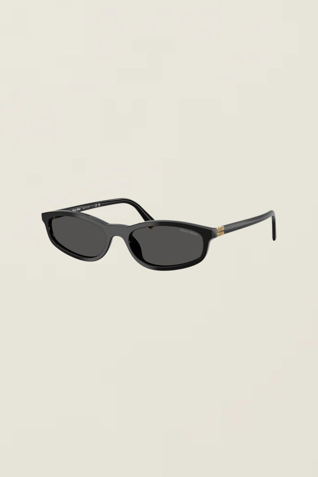 Miu Miu Regard Sunglasses 0MU A06S Black - Laneway Boutique display picture 2