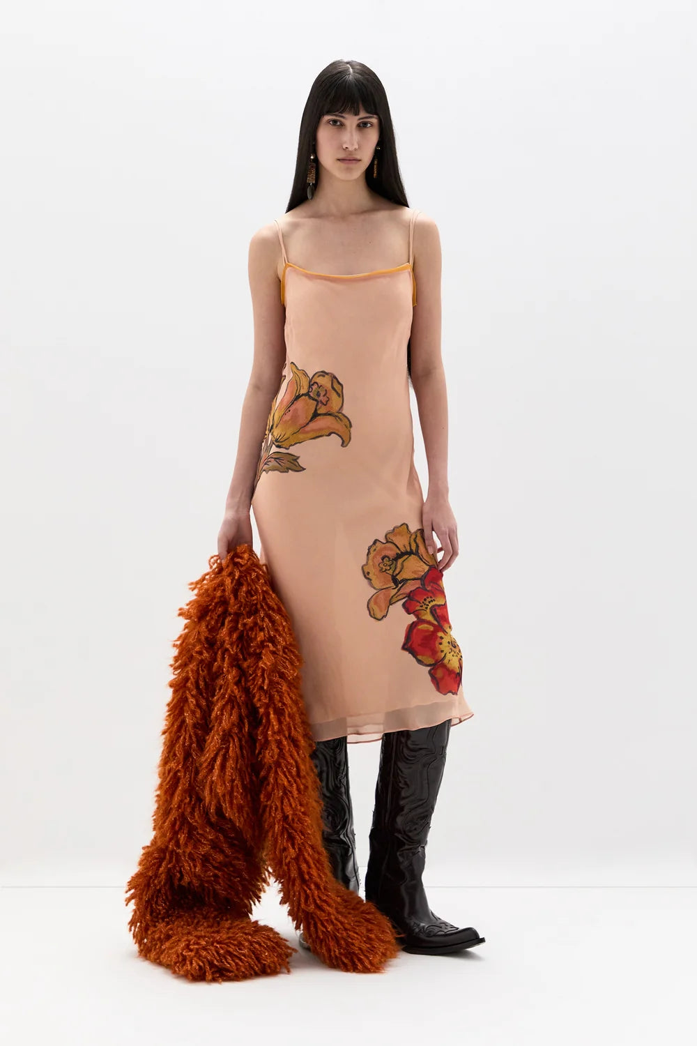 Sir Estella Slip Midi Dress