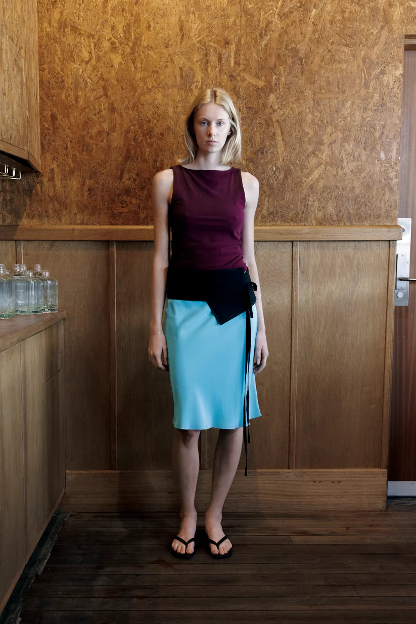 Beteau Tank Aubergine