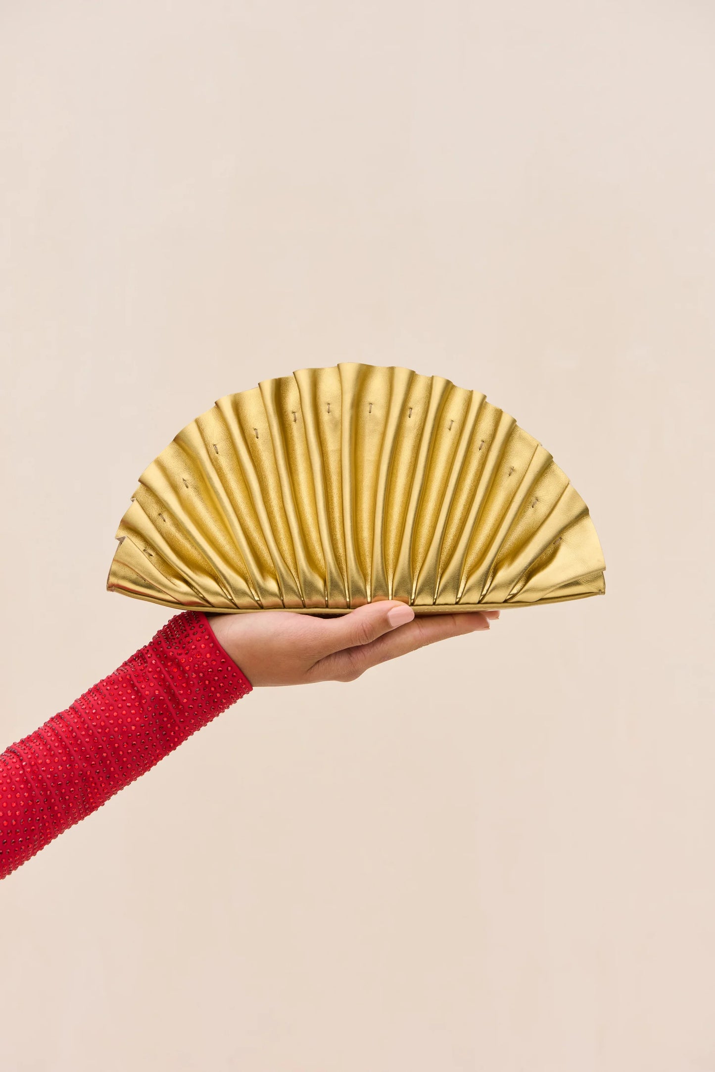 Nala Mini Clutch Gold