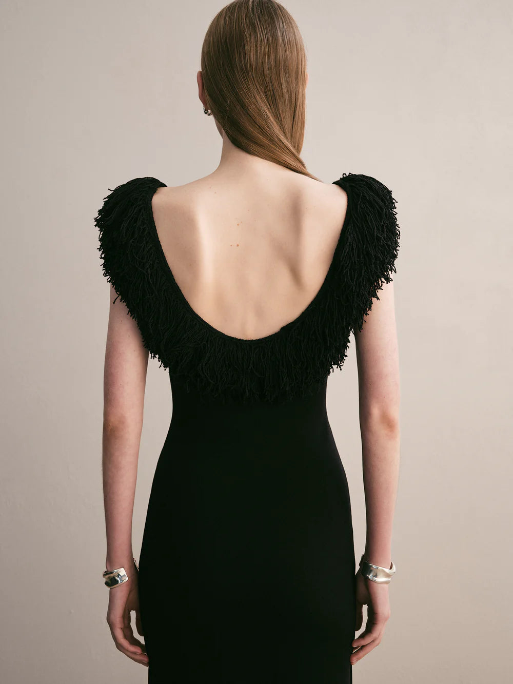 Marcelline Fringe Gown