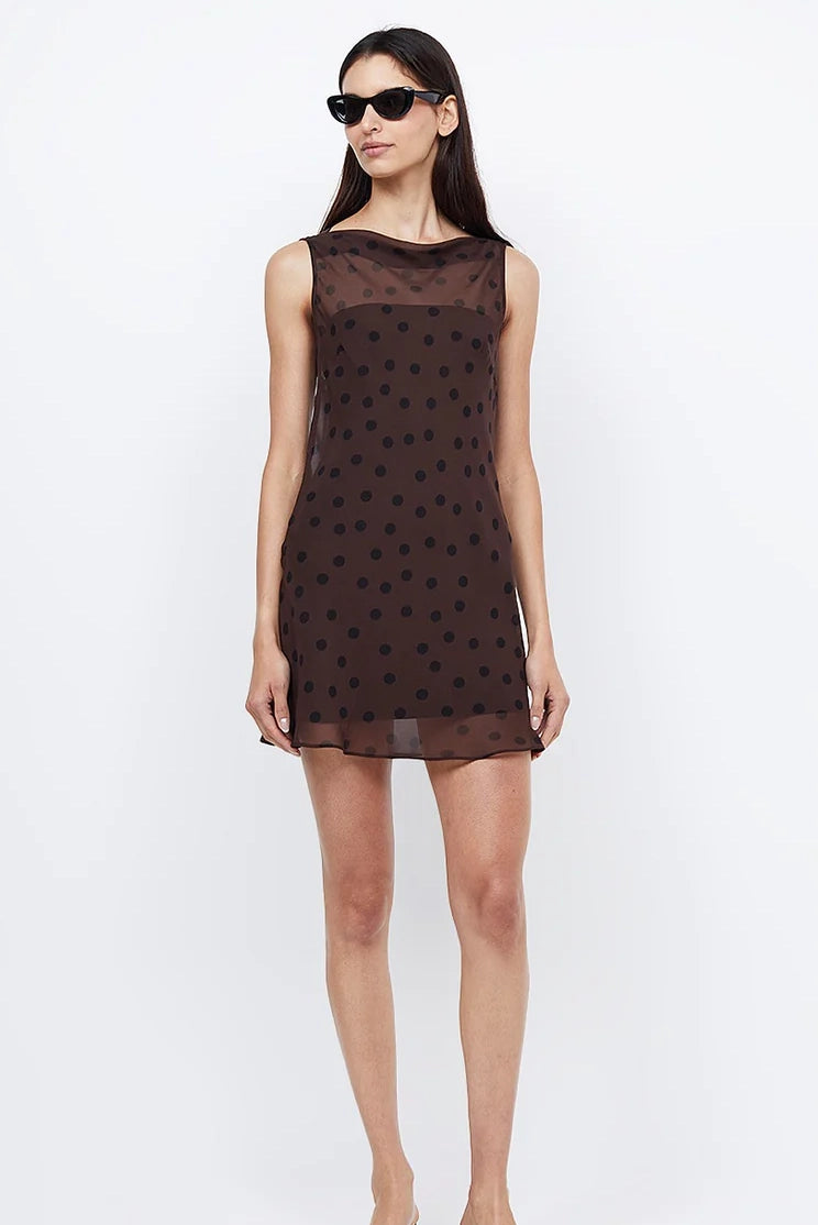 Bec and bridge sales polka dot mini dress