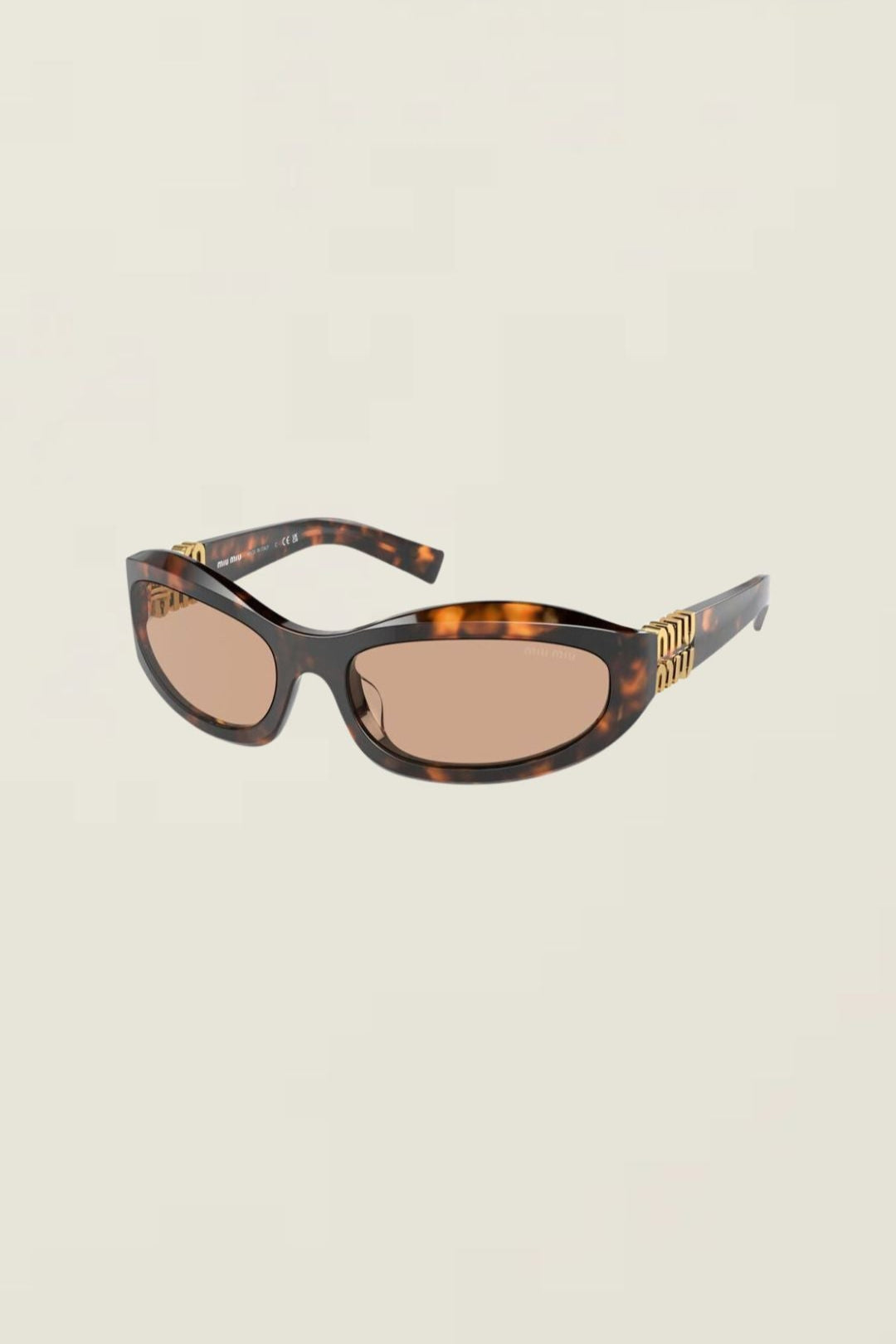 Miu Miu Gimpse Sunglasses 0MU 14ZSF Havana - Laneway Boutique display picture 1