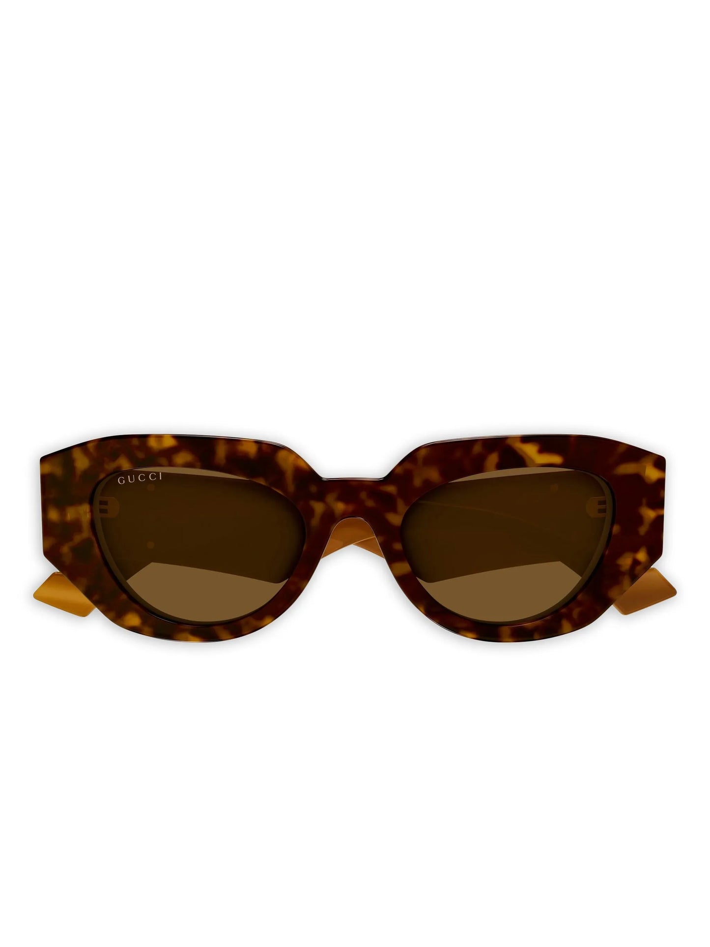Gucci Geometric Sunglasses GG1421S009 Havana