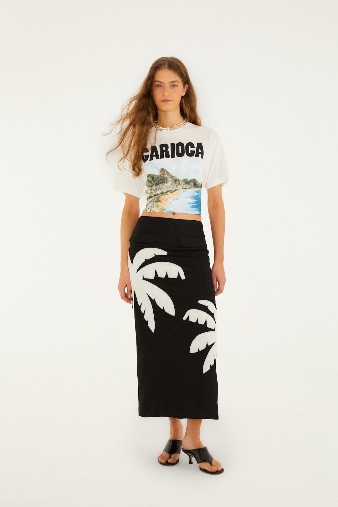 Landscape Carioca Off white Relaxed T Shirt