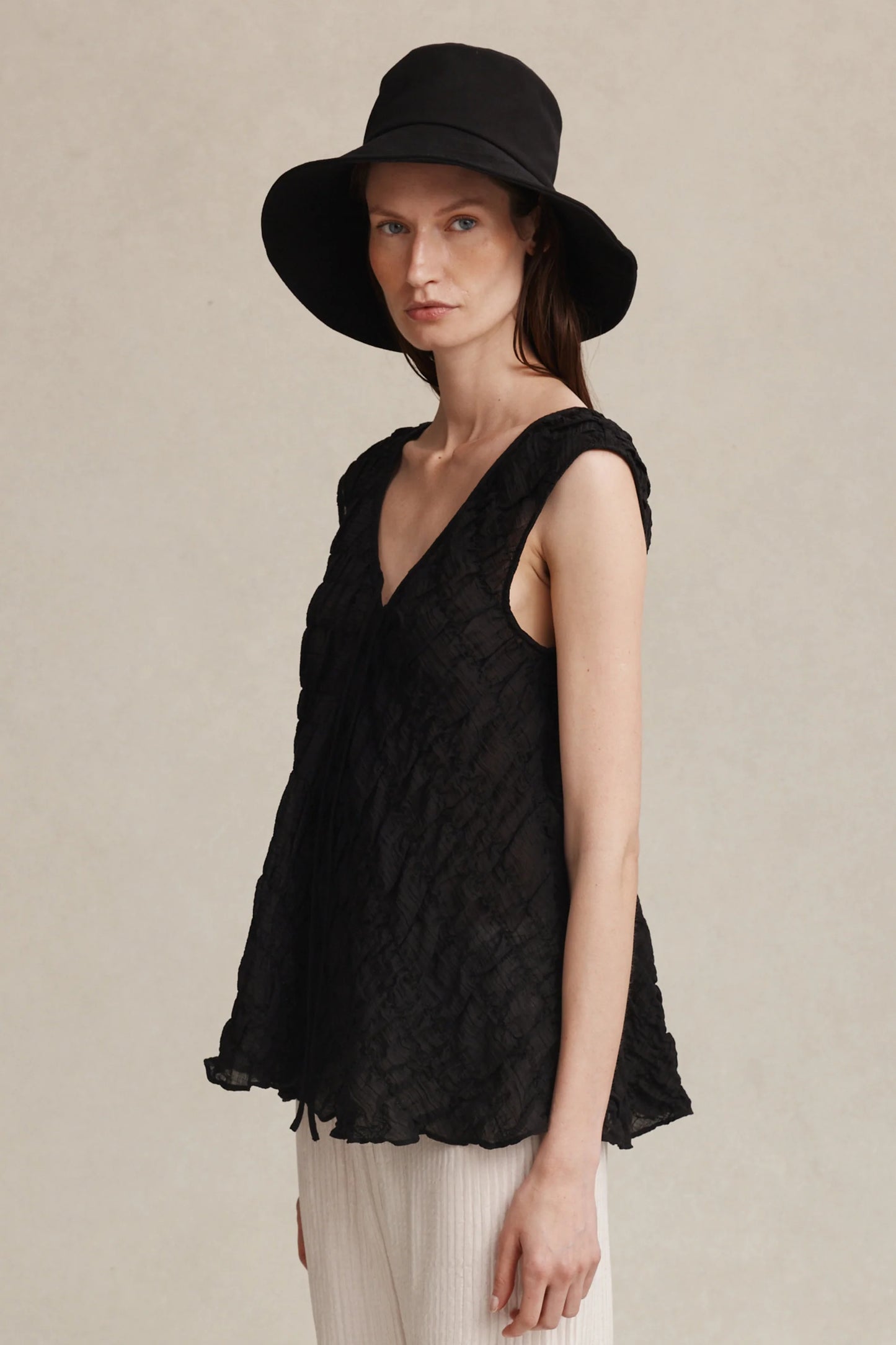 Marle Nonna Hat Black