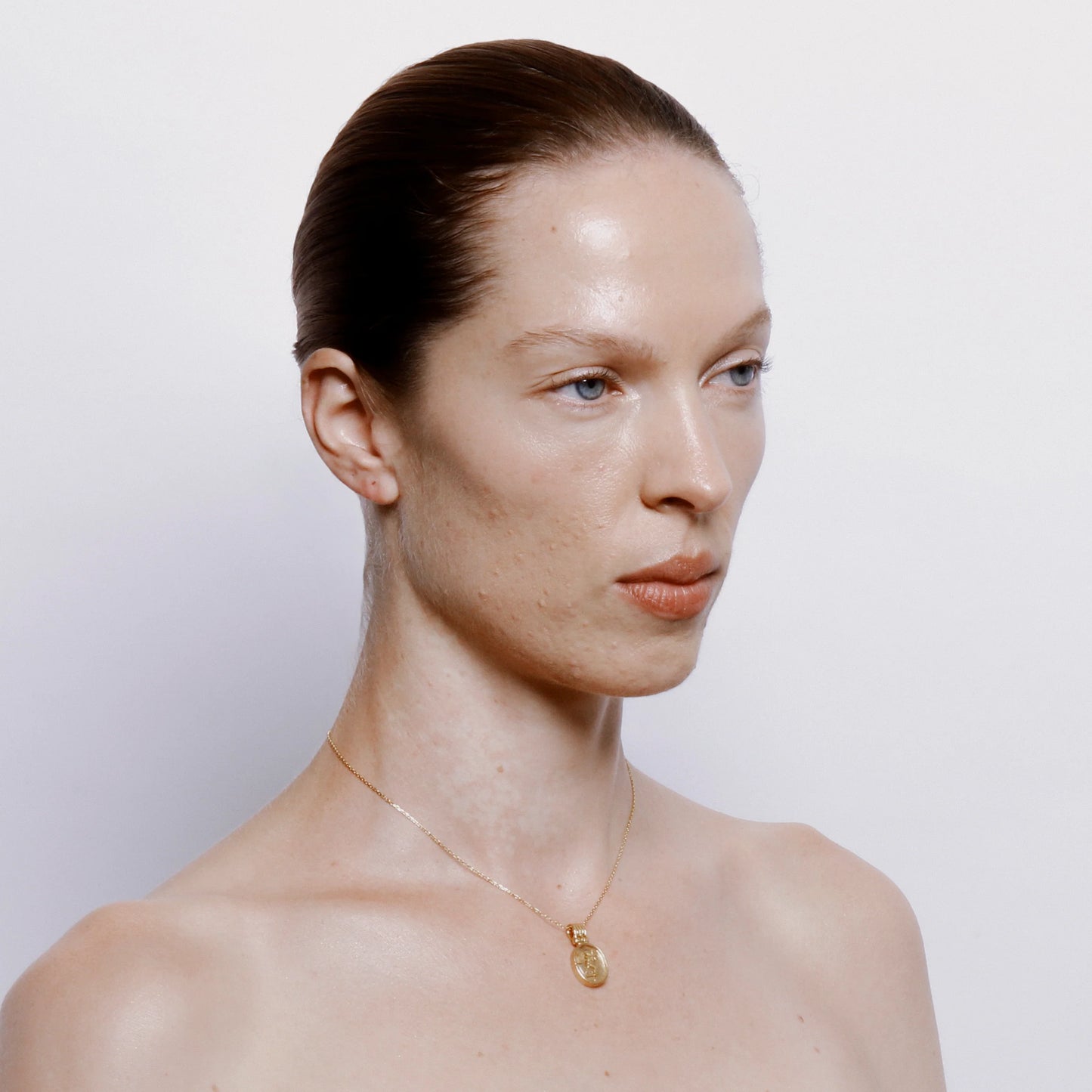 Mercurius Pendant in Resin Gold