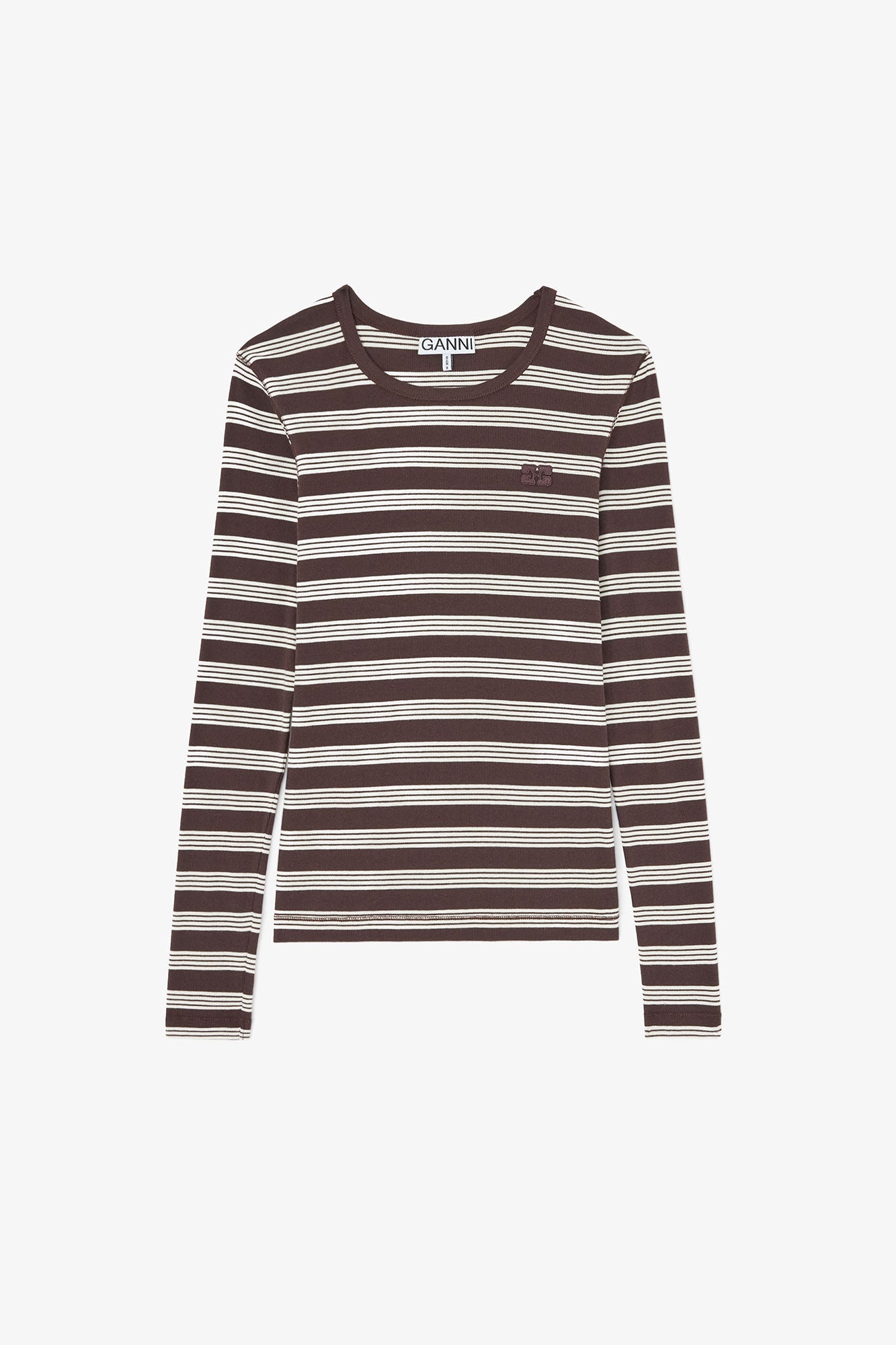 Longsleeve Top in Stripe Mole