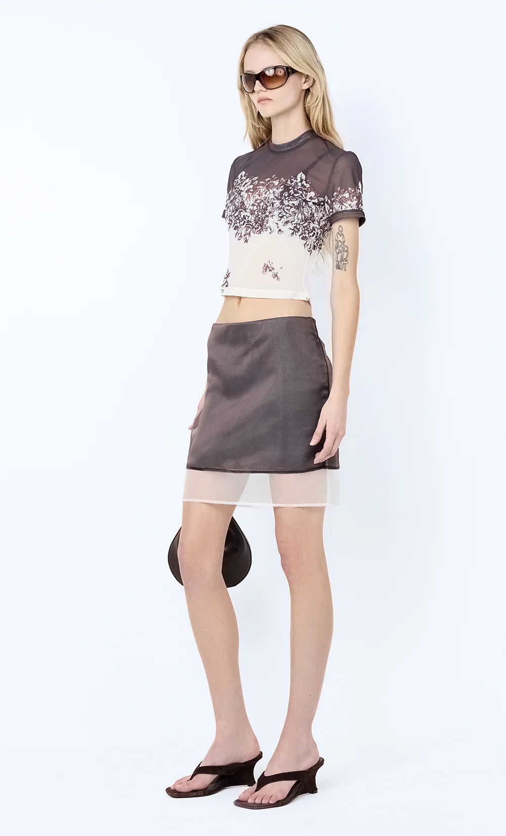 Violette Baby Tee Floral