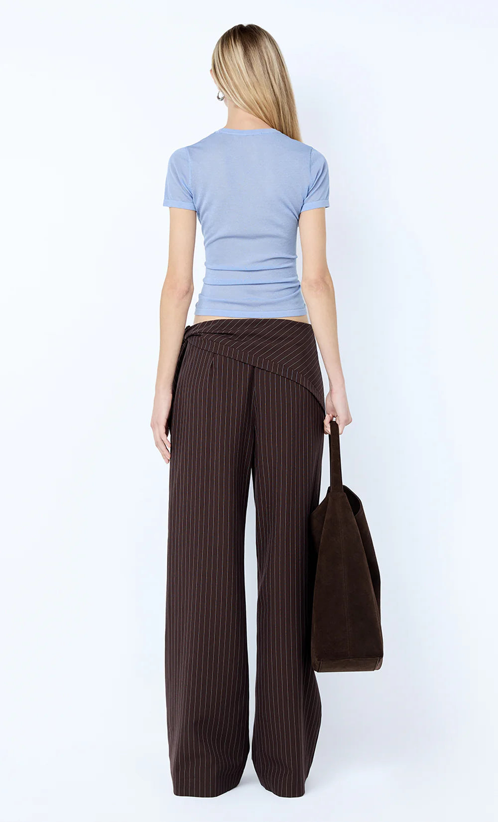 Melrose Baby Tee Blue