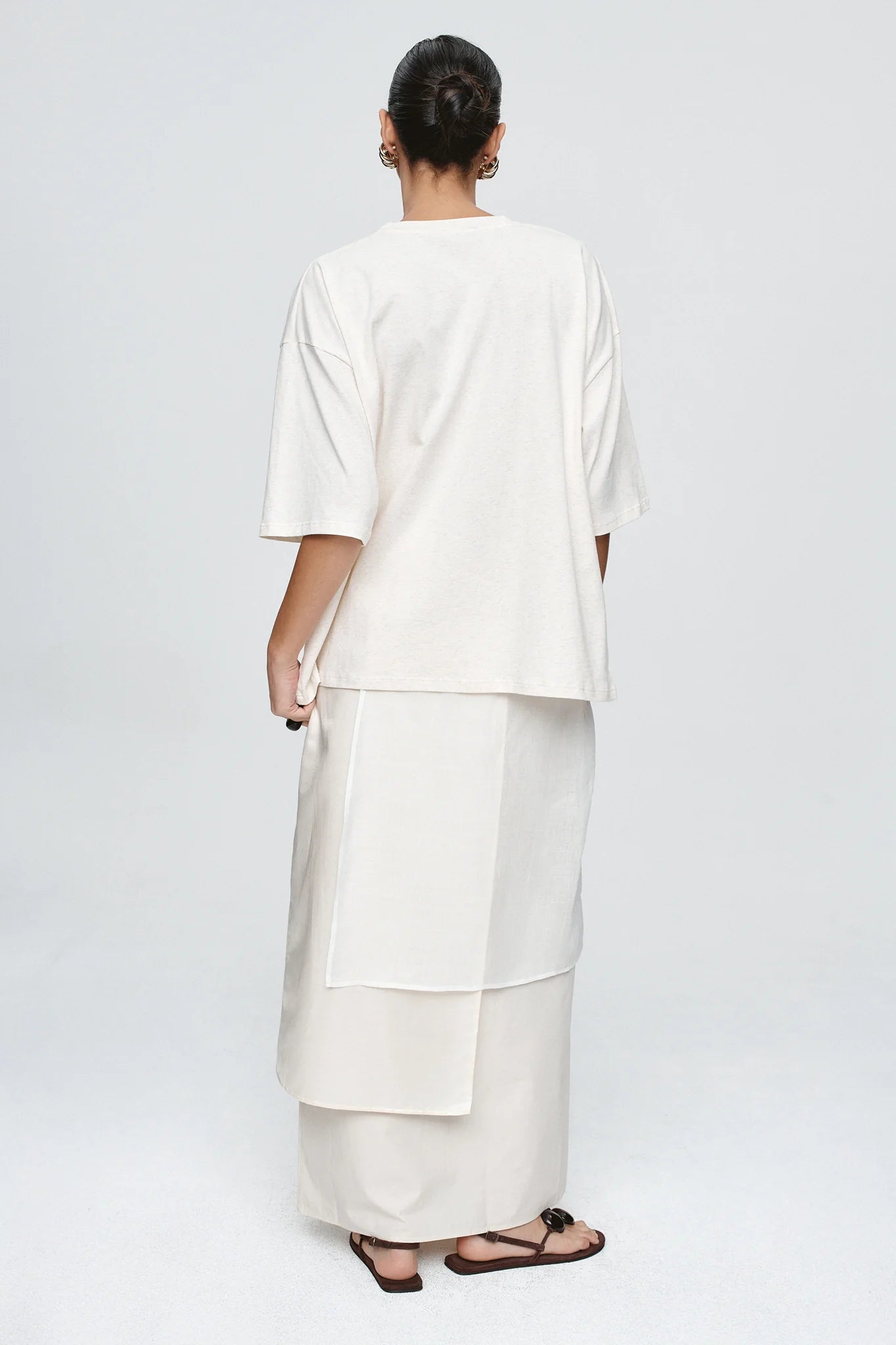 Austin Tee Oat Marle