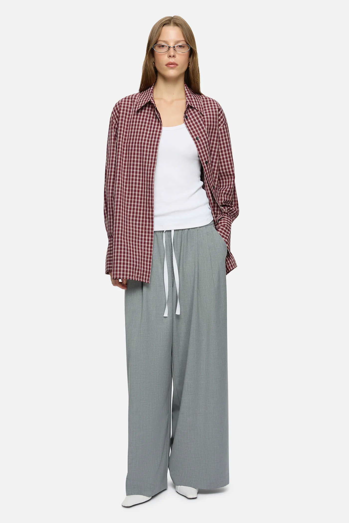 Blanca Mavis Trousers Grey