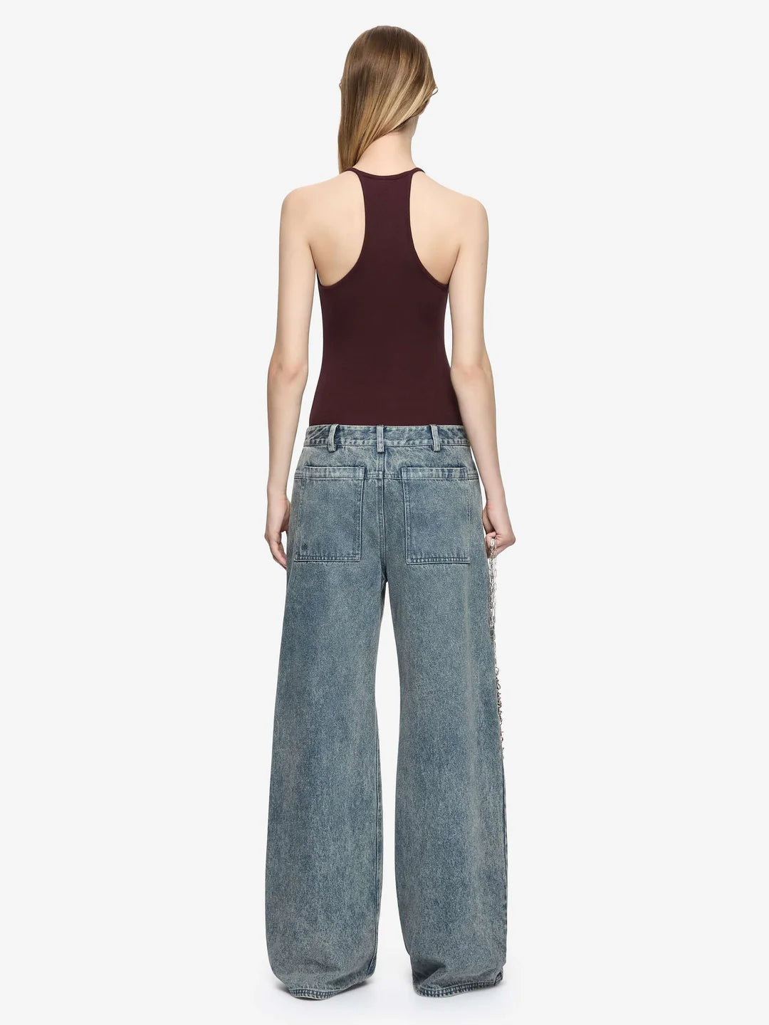 Bec and Bridge Azuri Racer Top Aubergine
