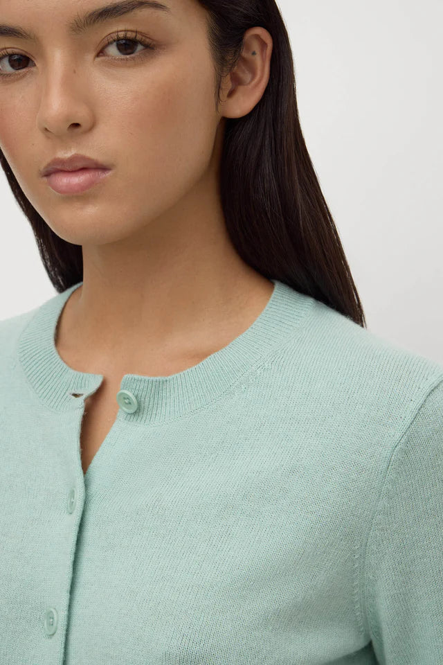 Benny Knit Cardigan Mint