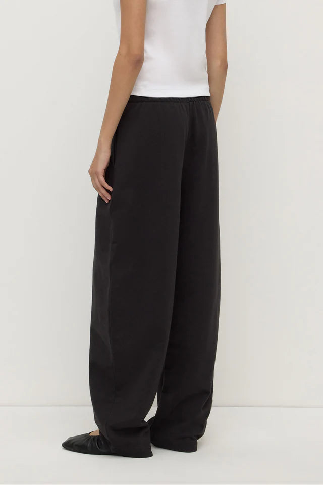 Brushed Cotton Lounge Pant Washed Black