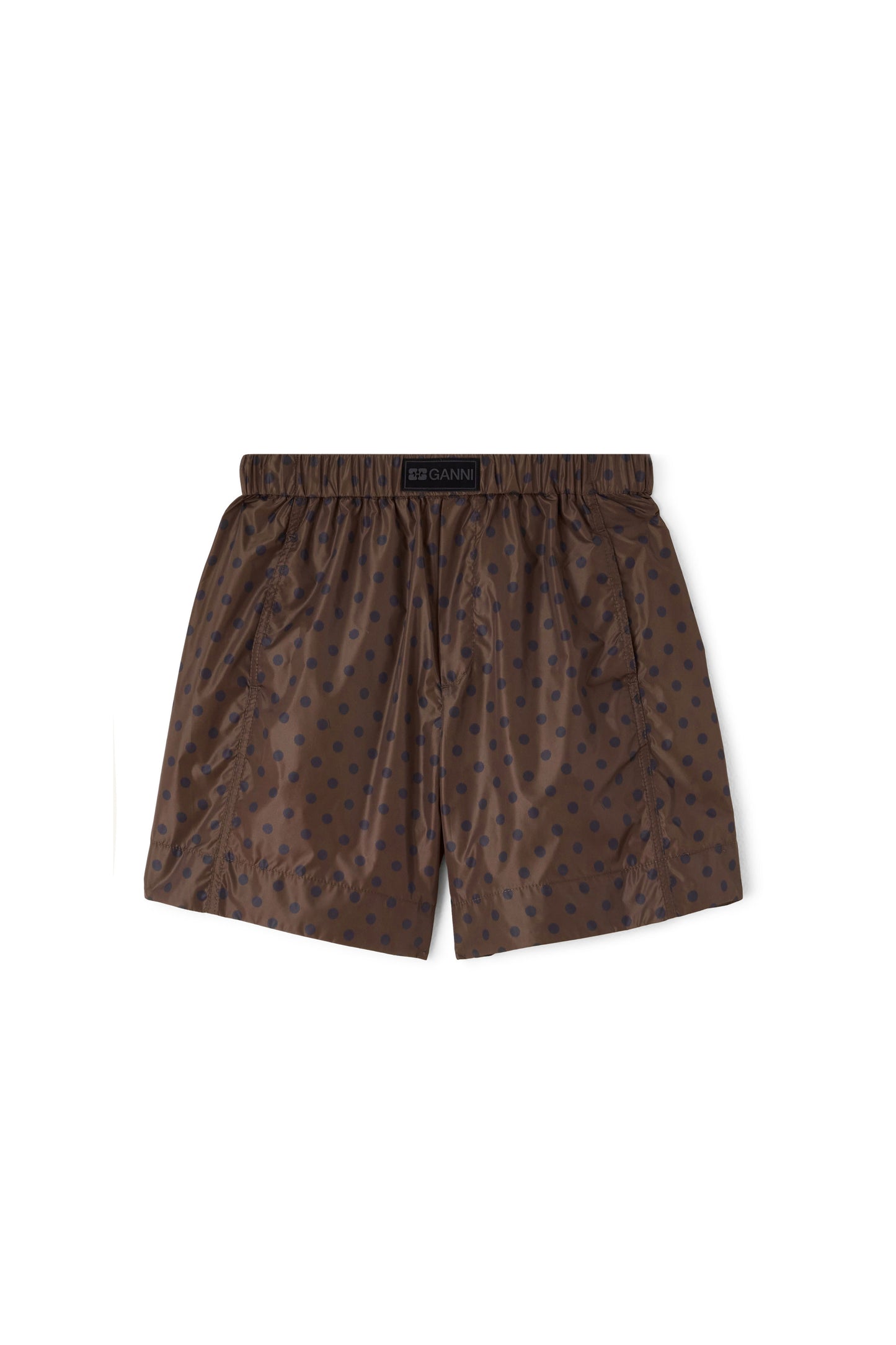Ganni Printed Flyweight Nylon Boxer Shorts