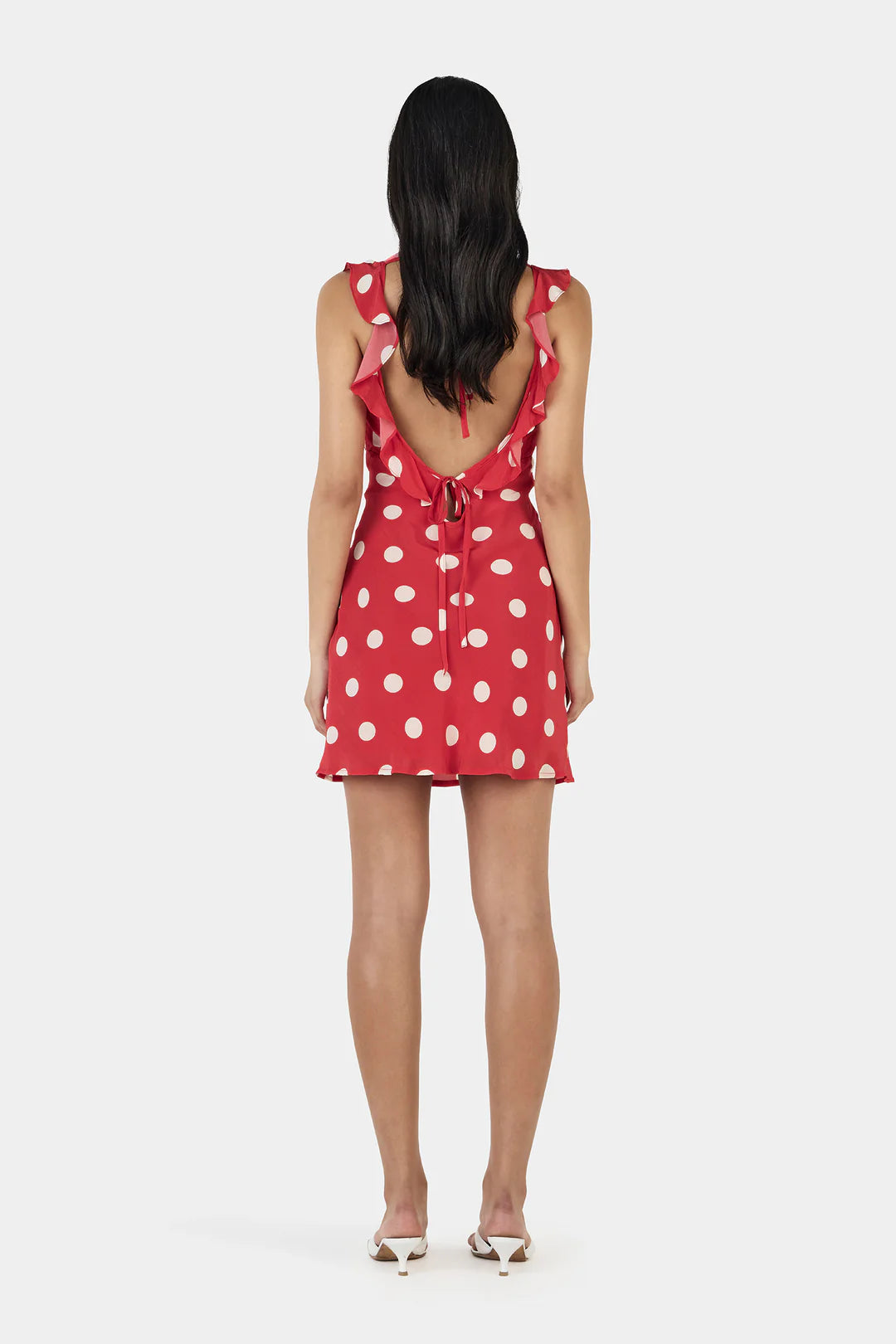 Candy Mini Dress Red Polka Dot