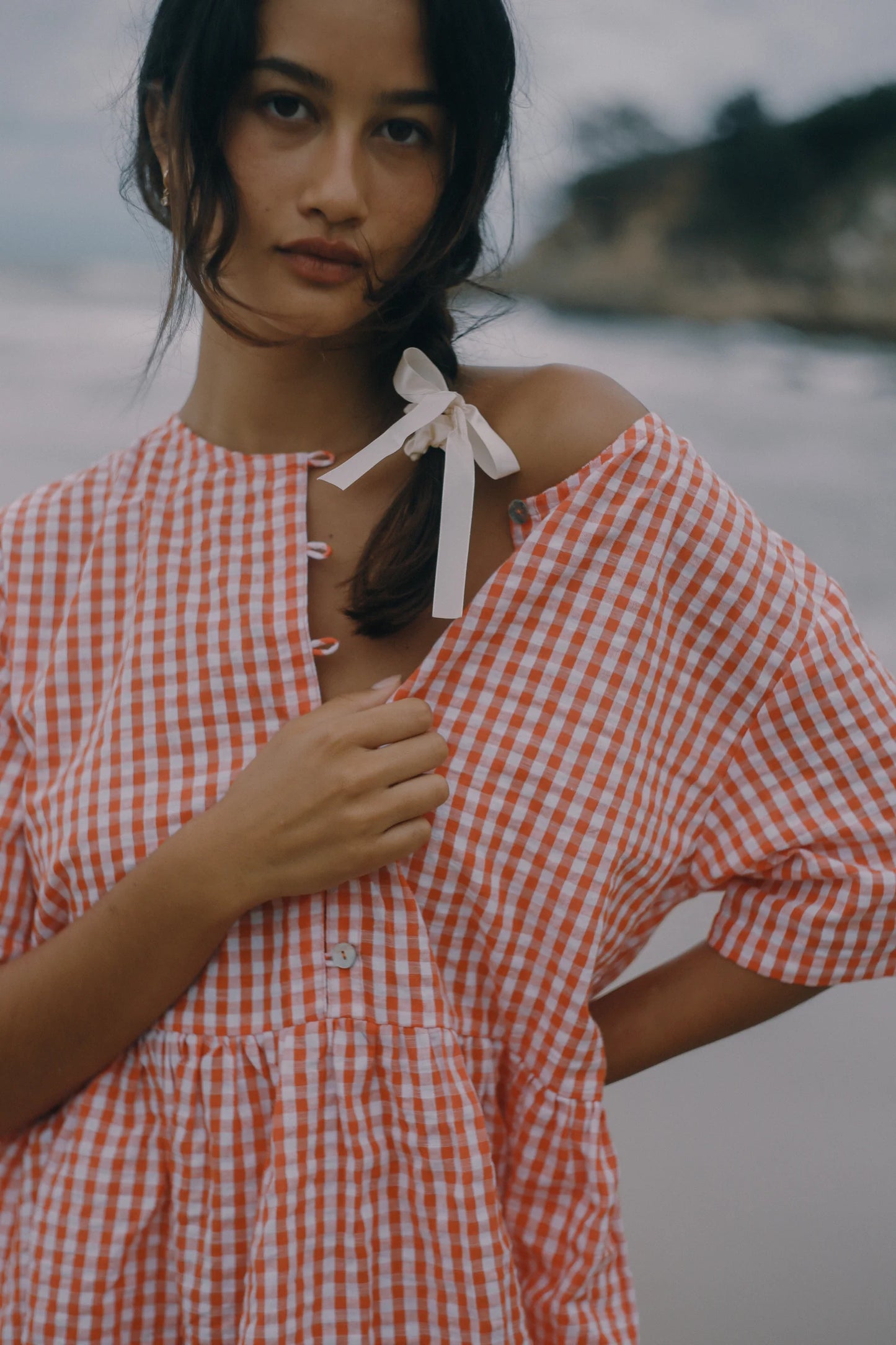 Darcy Dress Starburst Gingham