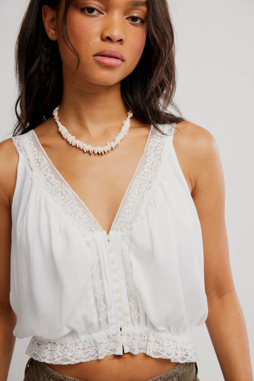 Celeste Tank Ivory