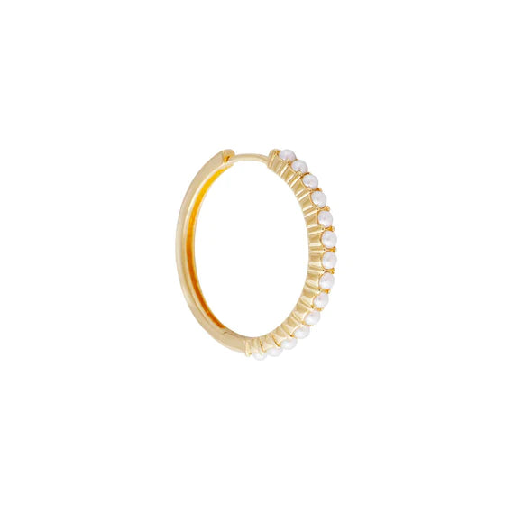 Slim Crystal Maxi Hoop