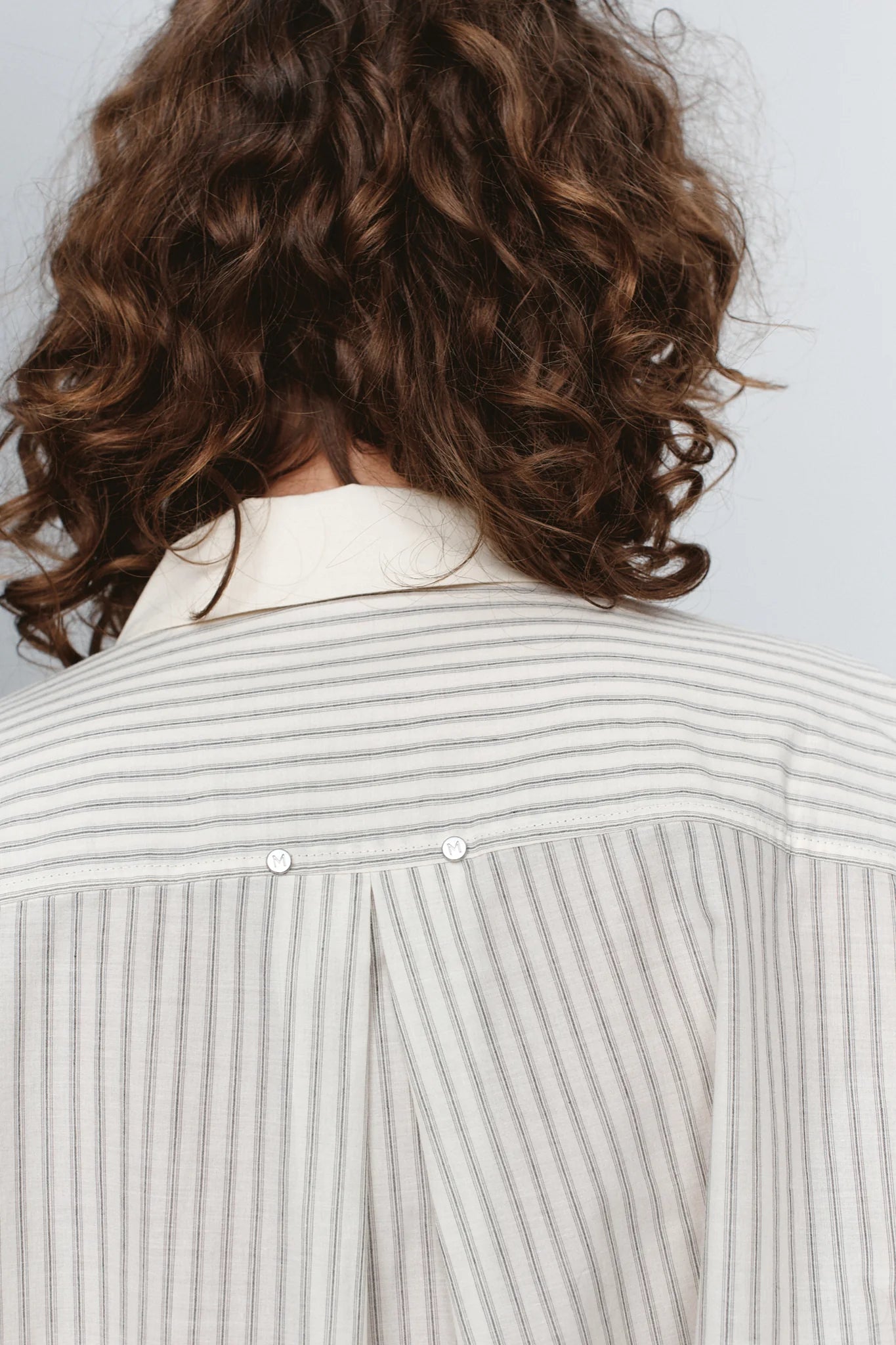 Edie Shirt Grey Stripe