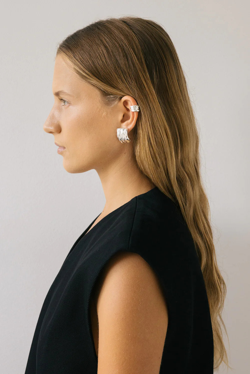 Vertigo Earrings Silver