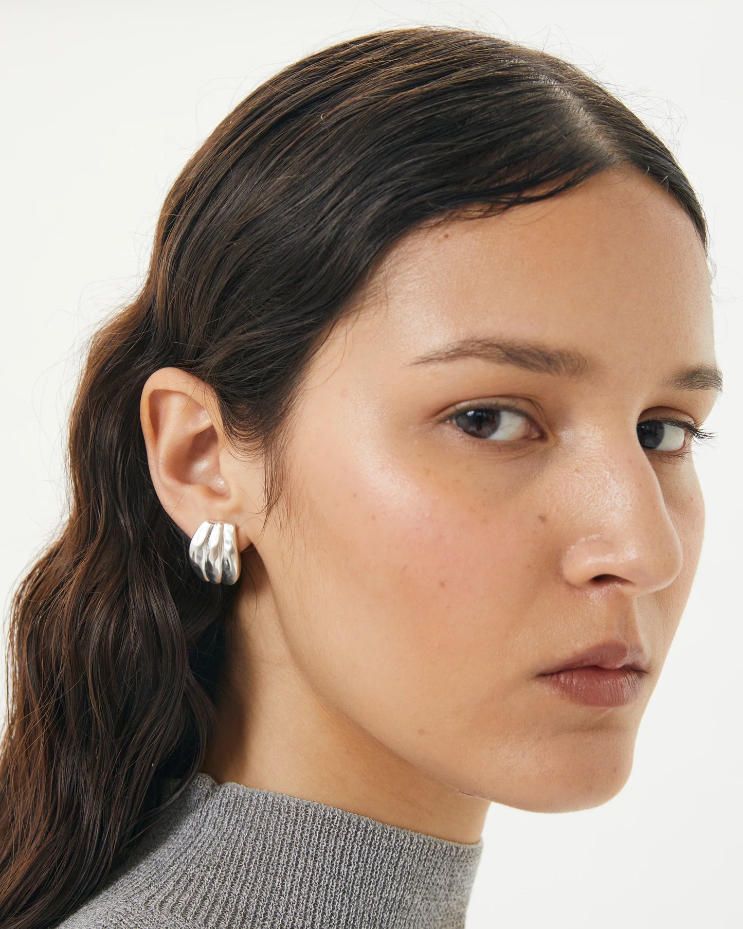Brie Leon Sloane Earrings Silver