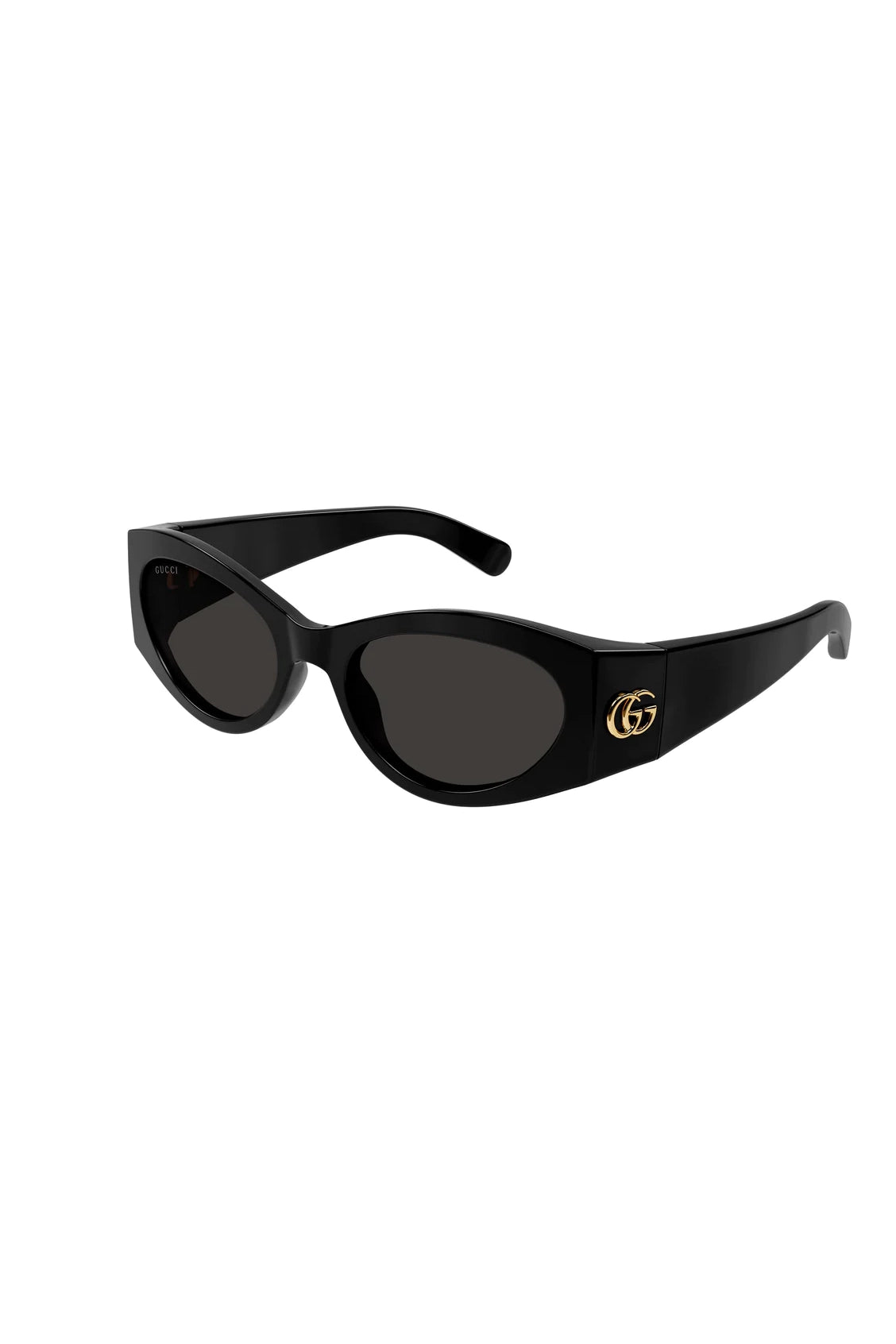 Gucci round top black sunglasses