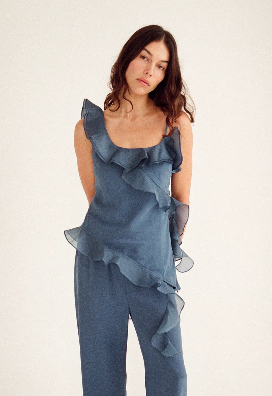 Maggie Marilyn Gentle By Nature Top Vintage Navy
