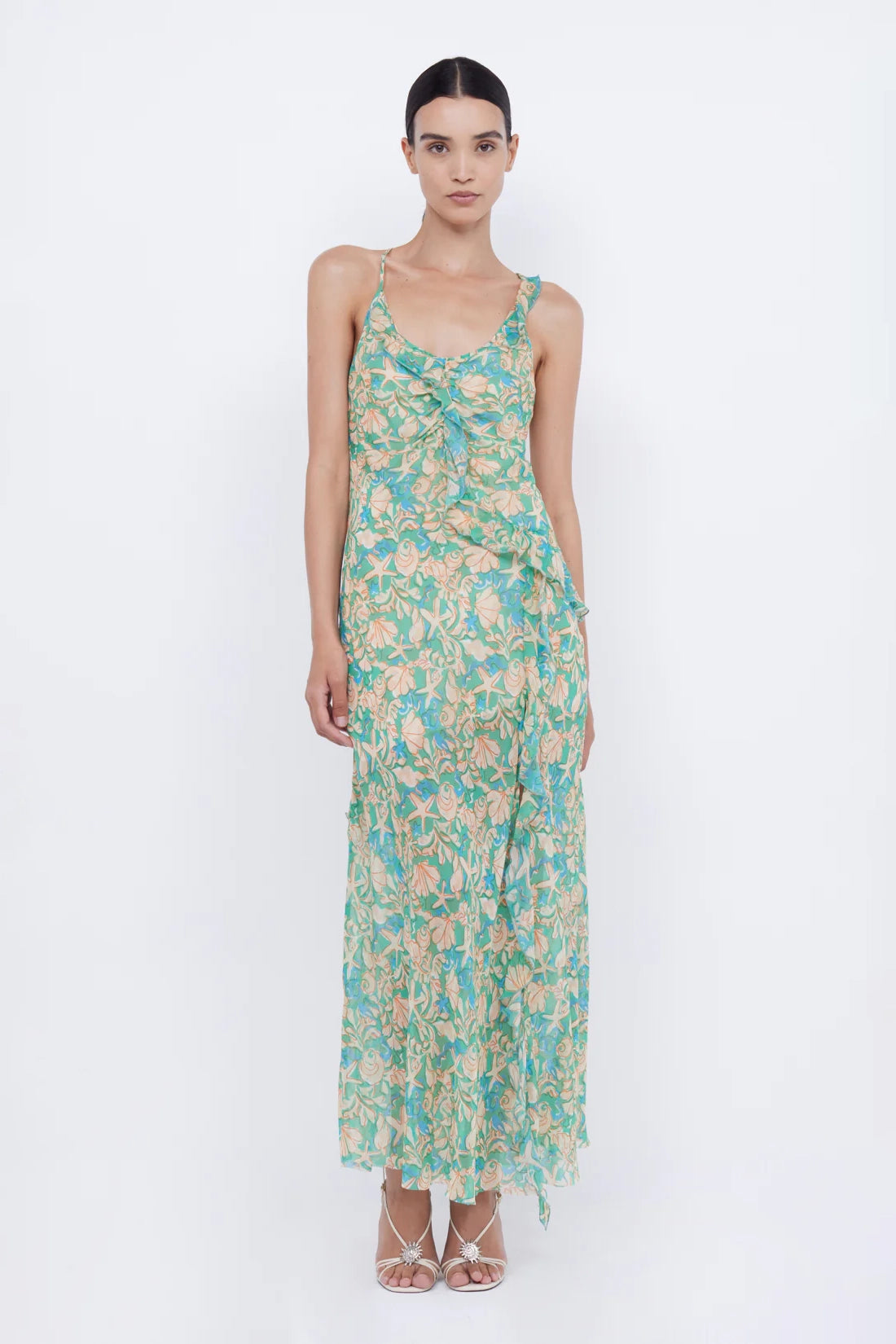 Oasis amalfi floral print sales dress