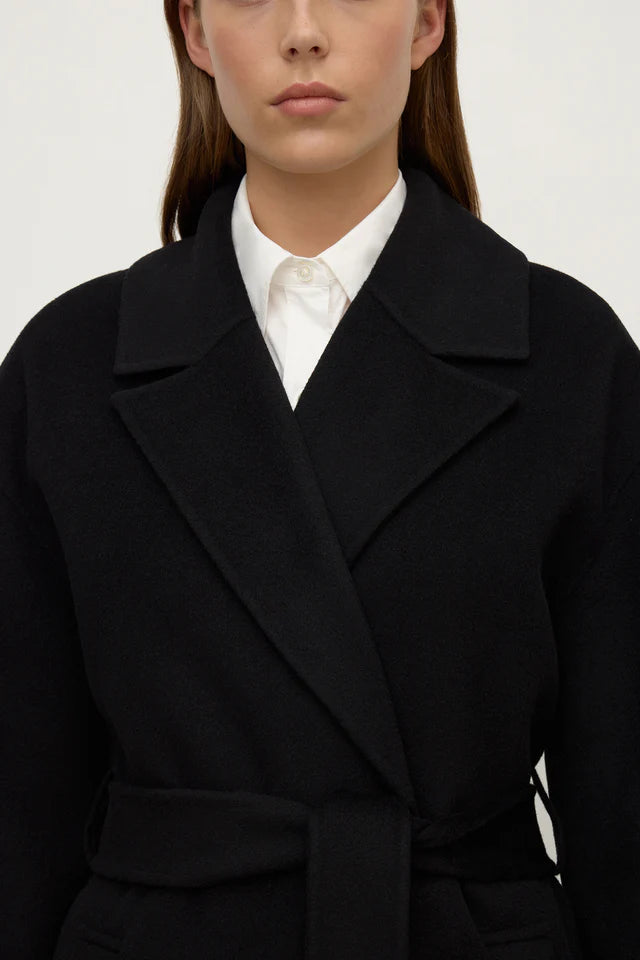 Ivy Wool Coat Black