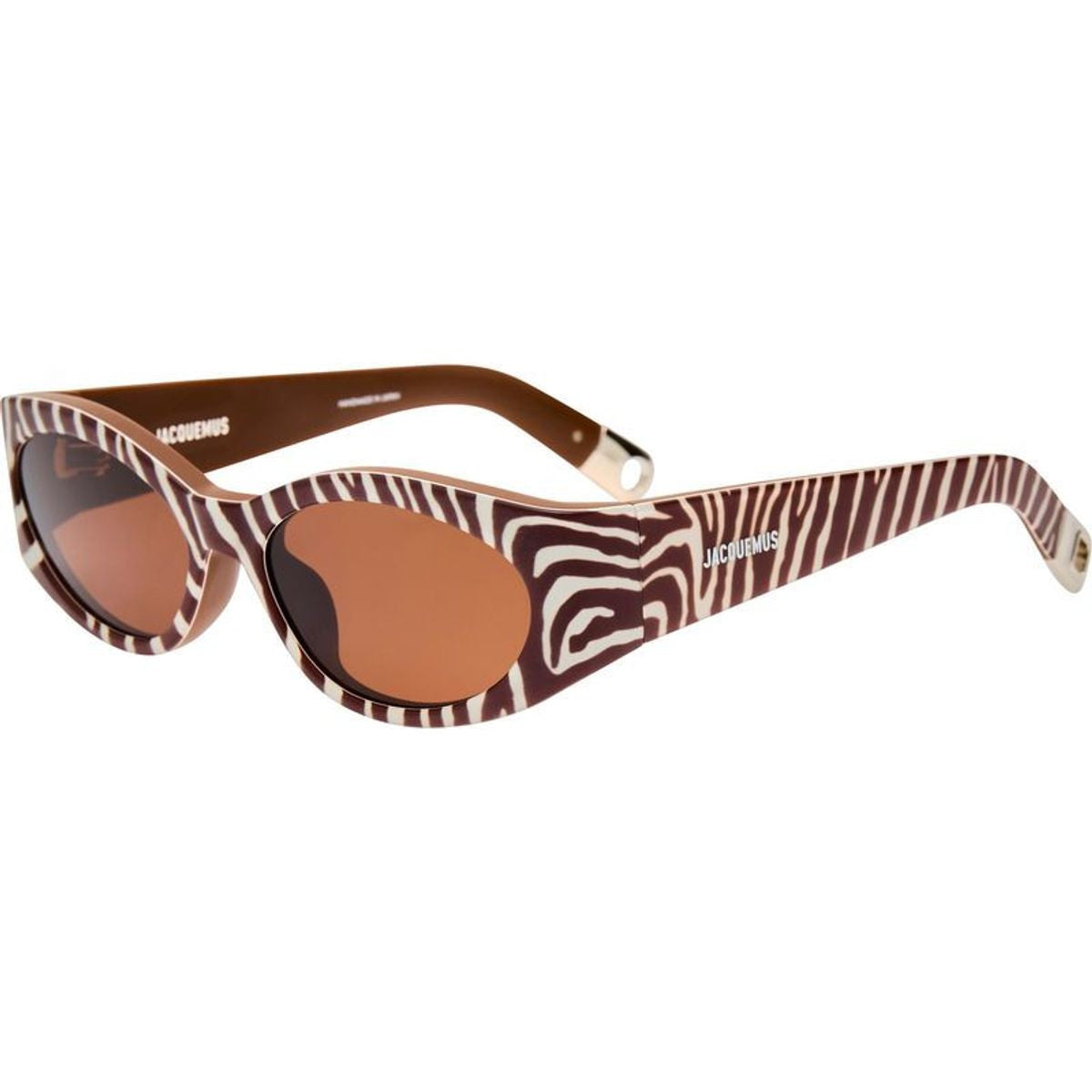 Jacquemus Ovalo Sunglasses Zebra