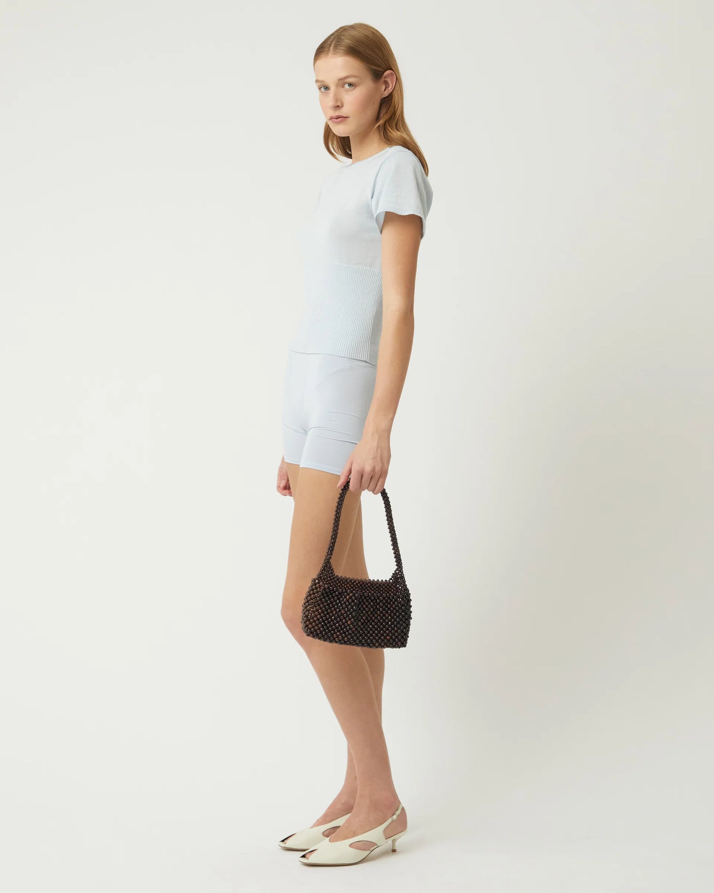 Brie leon Madera Mini Bag Dark Chocolate