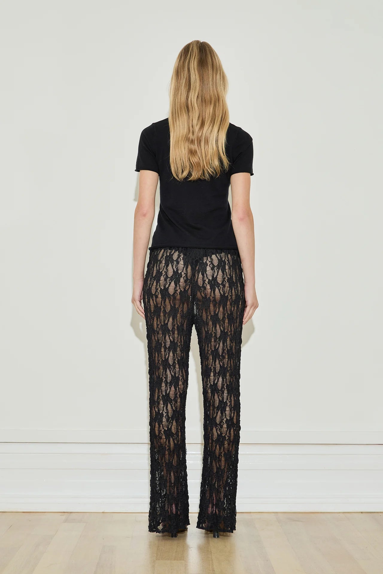 Lace Pant Black