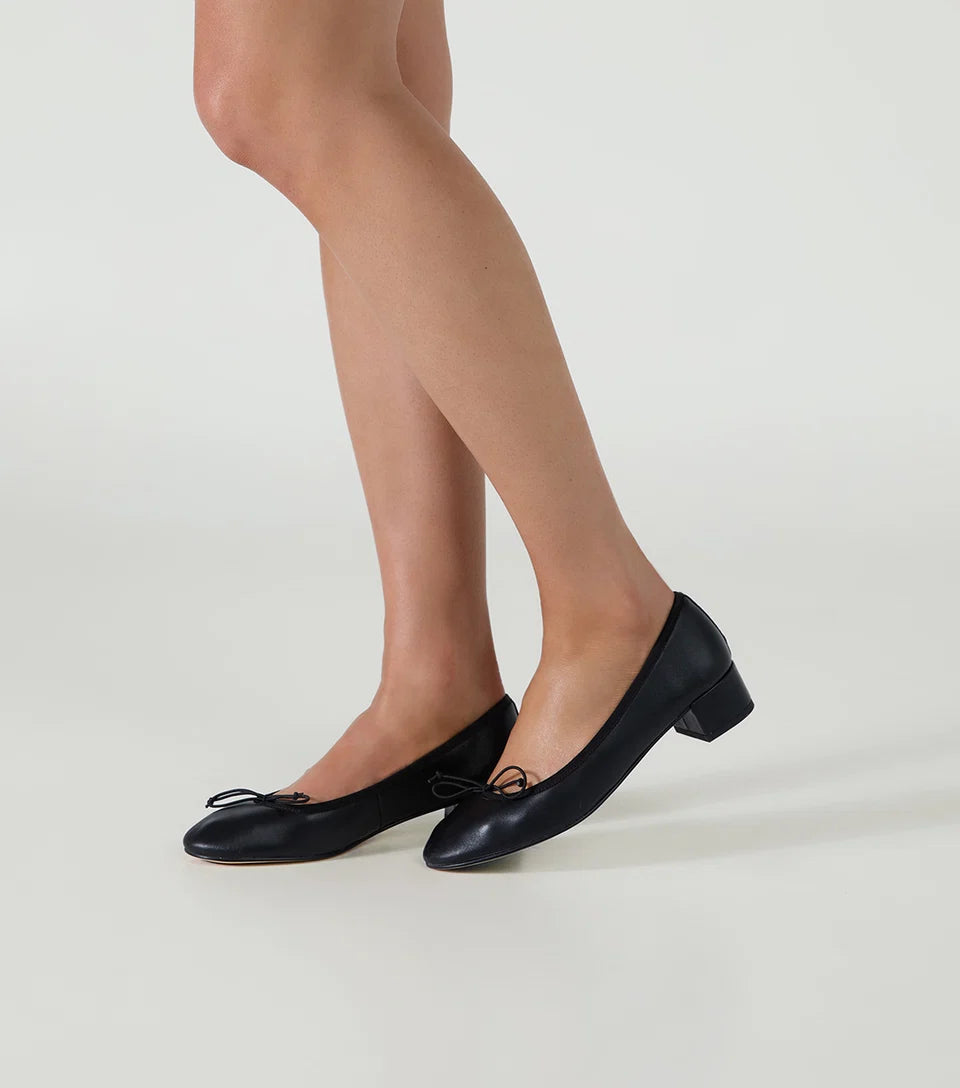 Tony Bianco Maddi Black Nappa