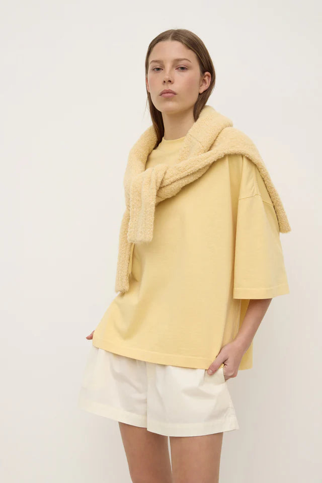 Max Cotton Oversized Tee Sunshine