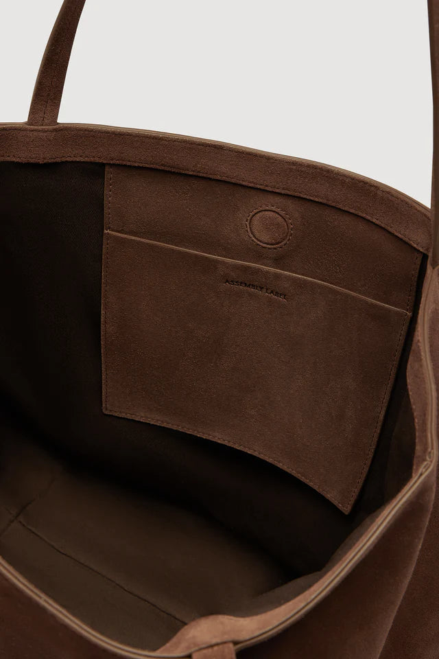 Paige Suede Tote Bag Amaro