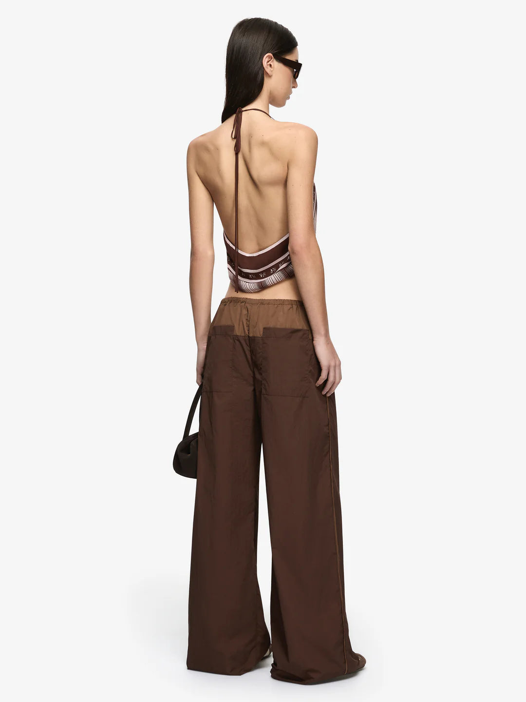 Laney Fold Pant Choc