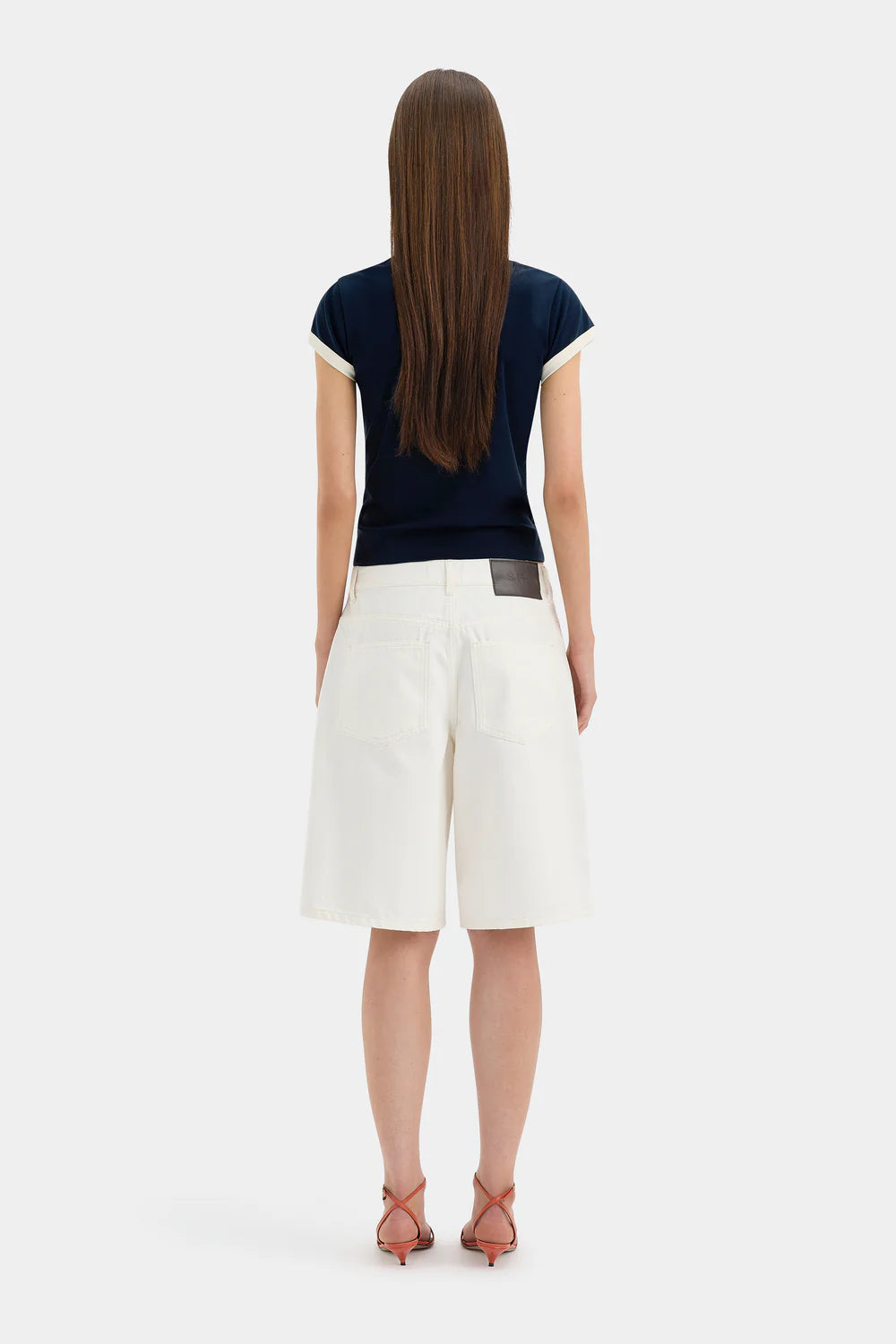 Yes SIR Fitted Tee Midnight