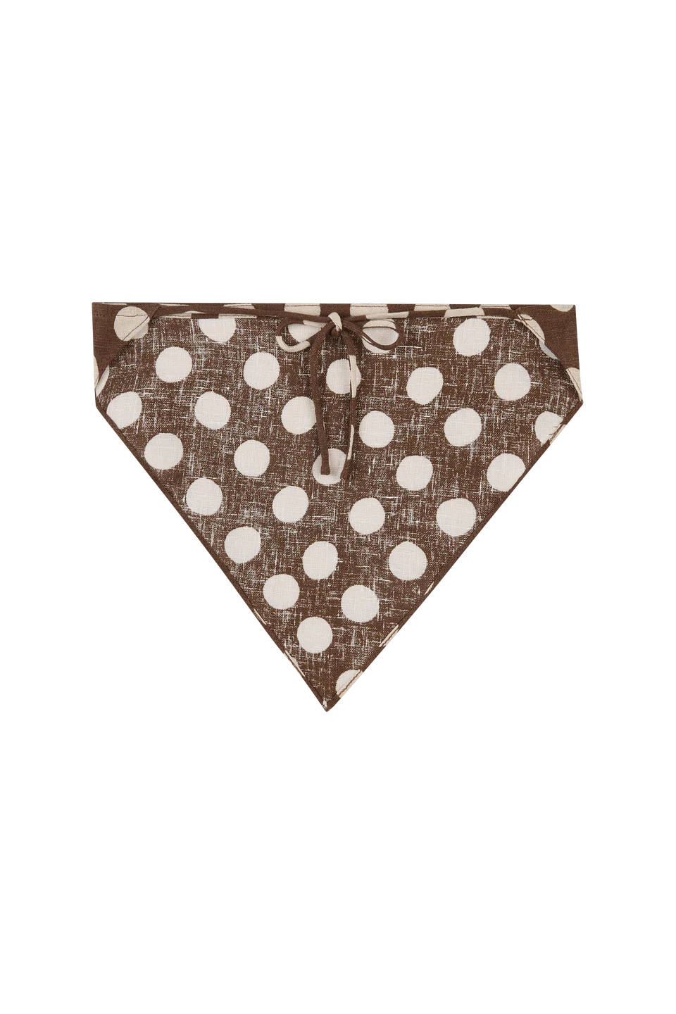 Simona Head Scarf Cioccolato Dot