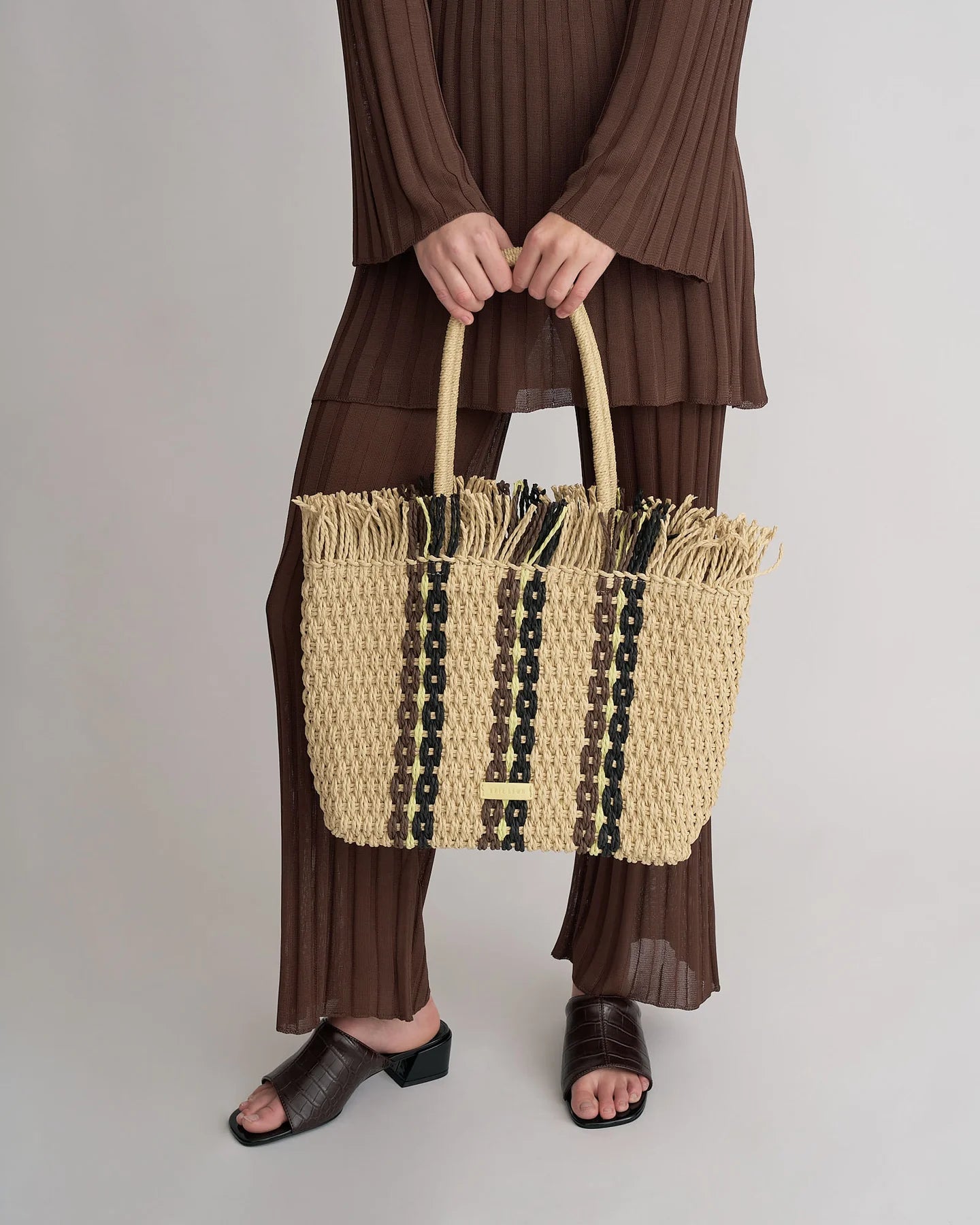 Sunday Market Bag Artichoke Stripe Bag