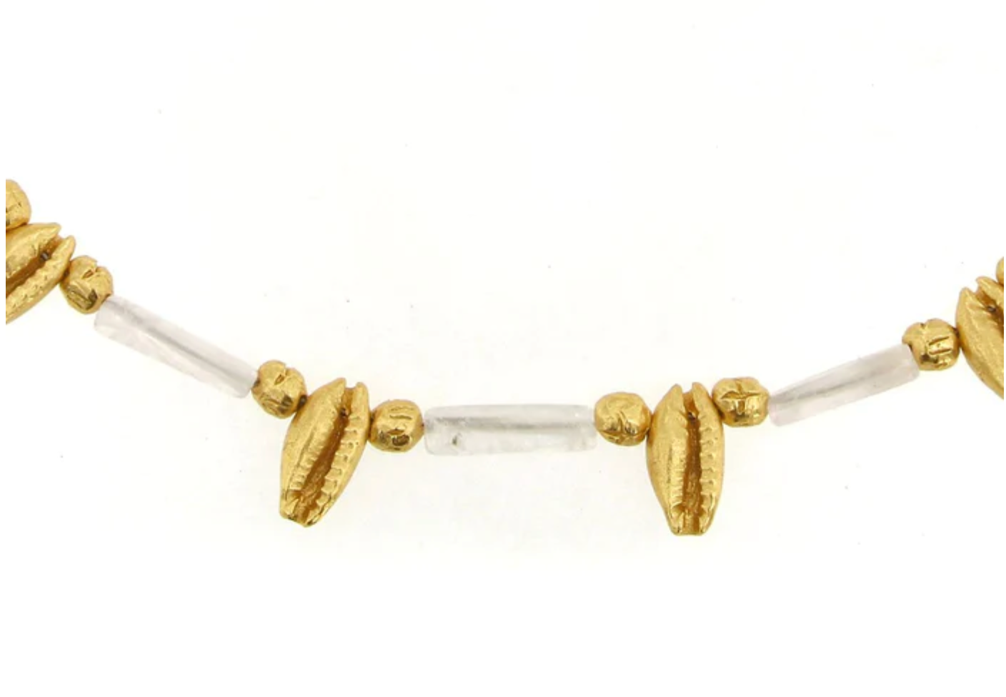 Cowry Abundance Necklace 24K Vermeil