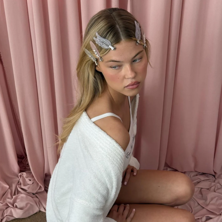 Angel Popstar Clips Lilac Smoke