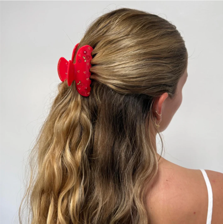 Emi Jay Sweetheart Clip in Berry Beach Club