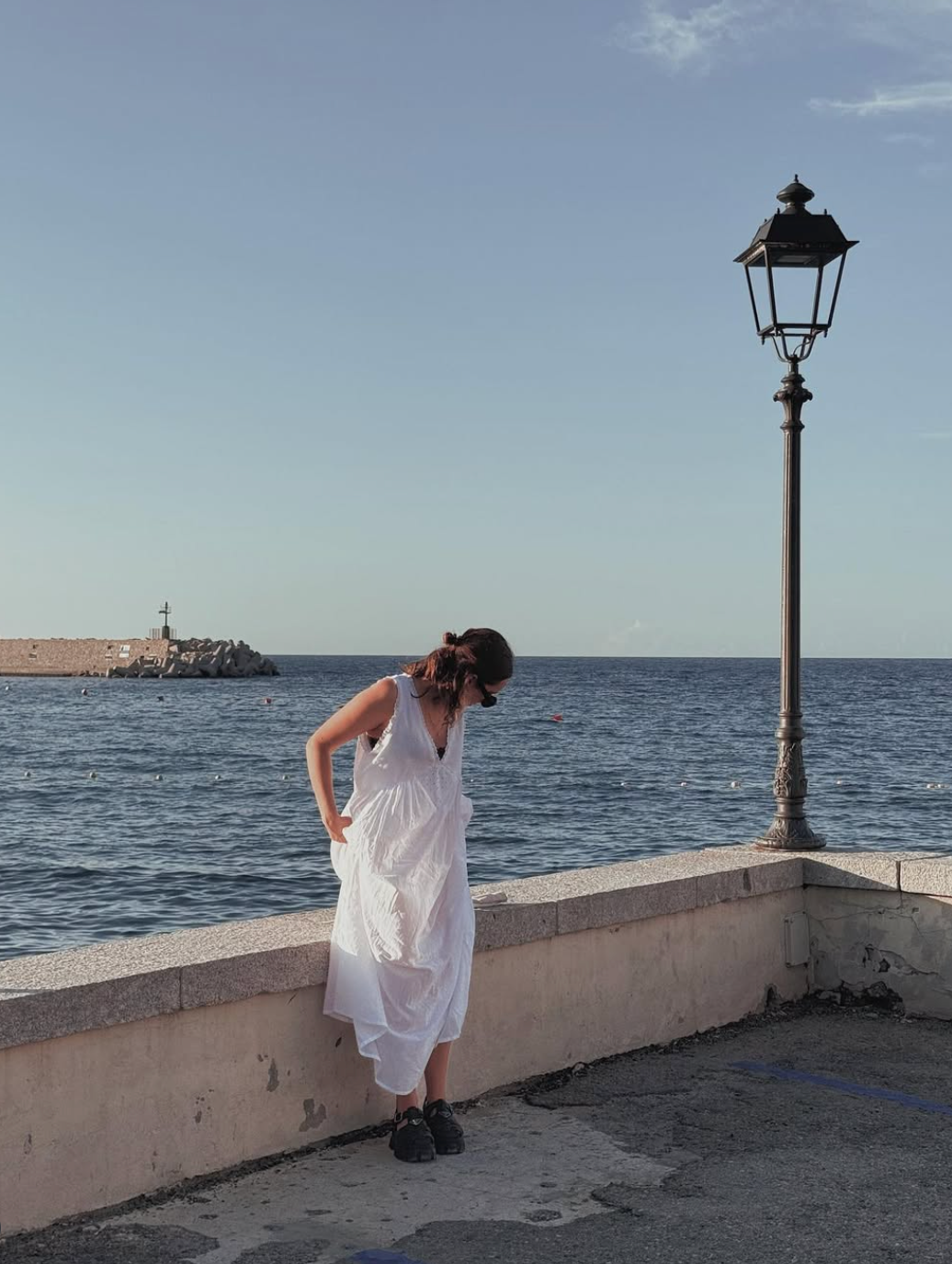 Vintage Cotton Gown Ivory