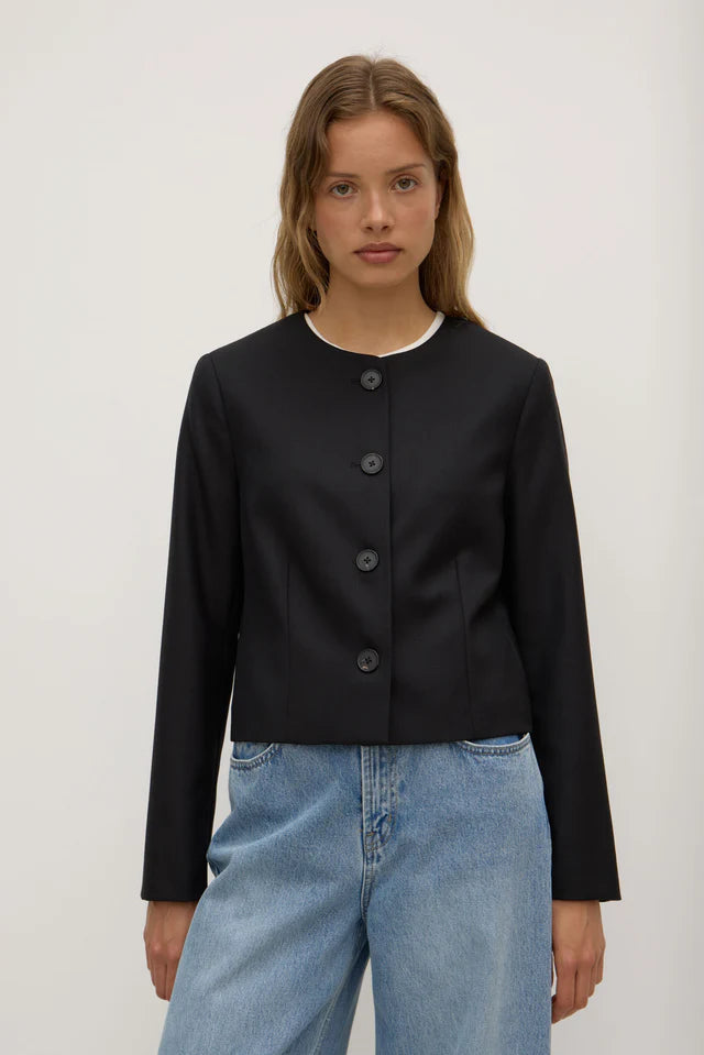 Tamara Wool Jacket Black