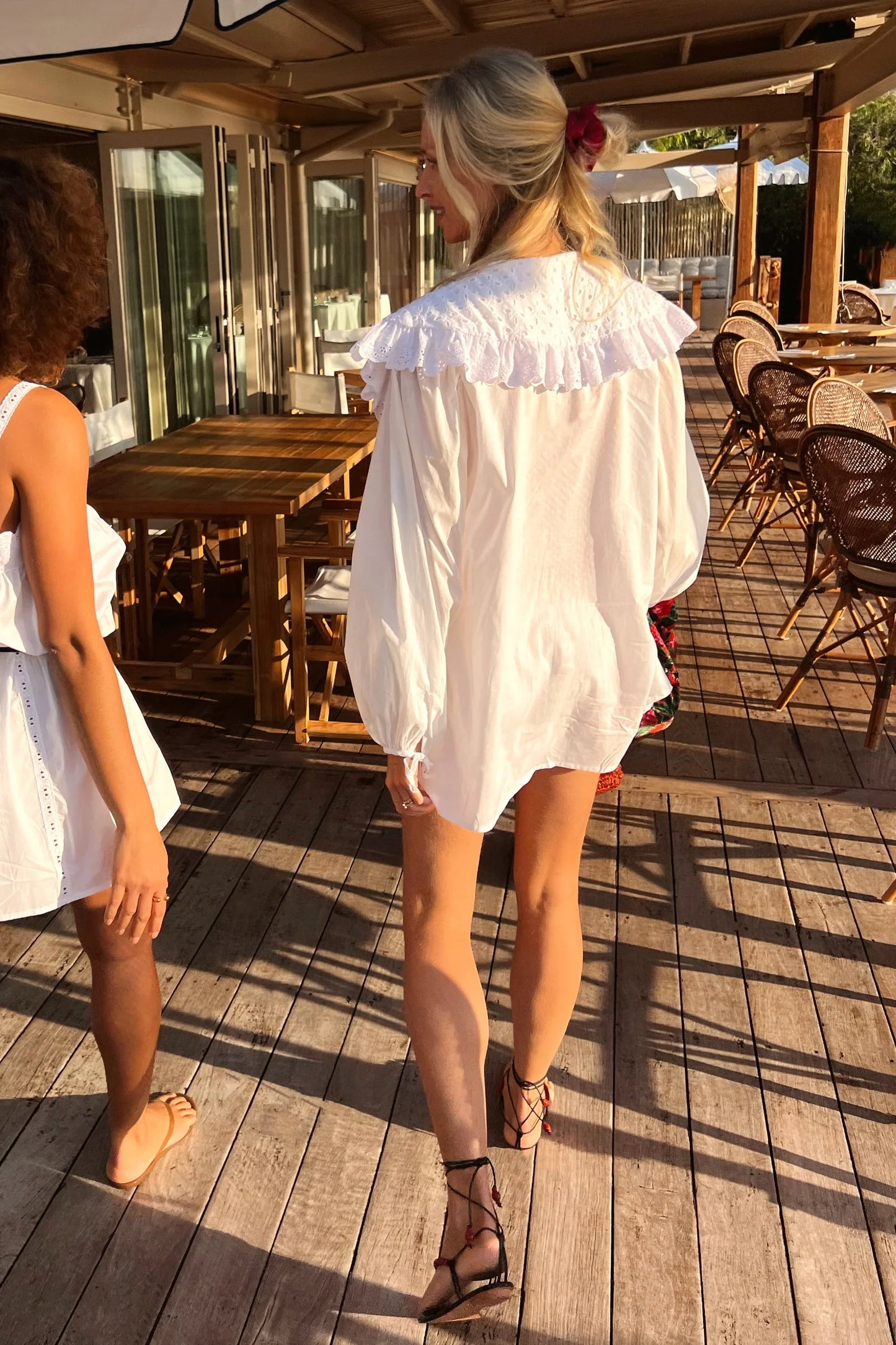 Harrie Mini Dress Ivory