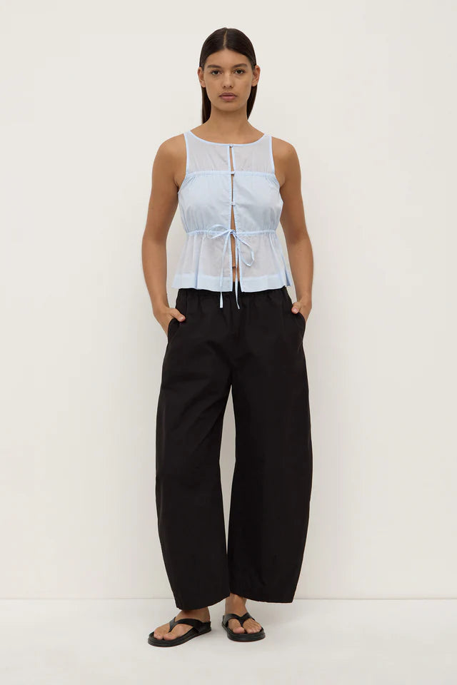 Lola Barrel Pant Black